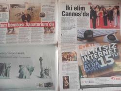Habertürk Günlük Cumartesi Gazetesi - 22 Mayıs 2010 - Kırmızı Halıdan Habertürk Geçti - Düğüne Özel Elbise Rehberi - Leslie Porterfield - Atom Bombası Sanatorium'da - İki Elim Cannes'da - Figen Batur - Çağdaş Ertuna - Banu Birkan - Elçin Yahşi - Nazenin Tokuşoğlu - Woody Allen - Naomi Watts - Bu Çocuk Çıldırmış Olmalı! - Phenom 100 İstanbul'daydı - Oje Kraliçesi - Fazie Aktar - Asit Kadınlarının Acısı - İzabella Demaviys - Düğünde Ne Giyeceğim - Gece Çantasında Neler Olmalı? - Kriz Denilen Şey Bir Çeşit Hipnoz - İtalyan İşi Şehir İkonu - Dünya Kupası'nın Ev Sahibi - Cape Town - Geleceğin Kalıntısı Eminönü Meydanı'nda - O da Çoluk Çocuğa Karıştı - Öküzgözü Üzümü Bir Urartu Mirası - Seks ve Şehir ve Yine Alışveriş fotoğraf ve haberi - Tam Takım Gazete