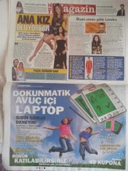 Habertürk Günlük Cumartesi Gazetesi - 13 Nisan 2010 - Ceri Benardete - Cemiyet Monik İçin Ağlıyor - Emin Şirin - Ajda Pekkan - Sezen Aksu'ya Şef Dayanmıyor - Aykut Gürel - Şükrü Avşar - Ewelina Oloska - Nilüfer Bulut - İpek Şenova - Başbaşa Bir Akşam Geçirdiler - Dilara Endican - Rahşan Gülşan - Hayatının Sırlarını Kitabında Yazacak - Yılmaz Erdoğan - Belçim Erdoğan - Yakışıklı Erkeği Kendime Yakıştırmıyorum - Davut Güloğlu - Nuri Alço - Güzellik Geçici Komiklik Kalıcı - Fikret Kuşkan - Nebahat Çehre - Bülent İnal - Özcan Deniz - Funda Arar - Hüseyin Gülerce - Emin Şirin Canlı Yayında - Emin Şirin - Fatih Altaylı - Üç Boyutlu İlk Türk Filmi Geliyor - Bu Kitabın Arka Kapağı Yok - Patricia Kaas - Cilt Yaşınız, Yaşınızlı Uyumlu Olmayabilir - Pudralar Tazelensin - Brad Pit - Mahsun Kırmızıgül - Esra Eren - Demi Moore - Sienna Miller - Jude Law - Miley Cyrus - Oben Budak - Zeynep Tosun fotoğraf ve haberi - Tam Takım Gazete