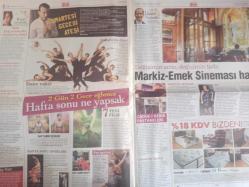 Habertürk Günlük Cumartesi Gazetesi - 17 Nisan 2010 - Ezgi Mola - İlker aksum - Moda Sözlüğü - Mehmet Sezgin - Salih Kalyon - Rock'çı Psikiyatrlar - Benicio Del Toro Sürü'yü Çok Beğendim - La isla Bonita - Mutluluk Adası Bali - Kumsalda Güneşi Batırın - Maymular Ormanı - Sabiha Gökçer Hedefi Erken Yakaladı - Kardeşimin Sevgilisine Kendimi Kapatırım - Şımart Kendini Diyeti - İngilizce Türkçe Moda Sözlüğü - Erkeklere Pembe Rehberi - Koltuğunuzu Sulamayı Unutmayın - Nakitin Yasak Olduğu Bir Türkiye Yaratacağız - Köşeyi Dönme Sanatı - Salih Kalyon - İçinde Ne Karakterler Gizli - Cumartesi Gecesi Ateşi - Markiz Emek Sineması Hattı - Ali Esad Göksel - Kendini Aldatıp Fit Kalıyor fotoğraf ve haberi - Tam Takım Gazete