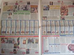 Habertürk Günlük Magazin Gazetesi - 17 Mayıs 2010 - Ertekin Dinçay - Rahmi Koç - Şapkadan Ferrari Çıktı - Tuba Ünsal - Berber Parasına Seksi Pozlar - Kenan İmirzalıoğlu - Mine Narin - Kadir İnanır - Meltem Cumbul - Monik Benardete - Tuba Büyüküstün - İvana Sert New York'ta Görücüye Çıkacak - Meral Özekici - Rahşan Gülşan - Twitter Er Meydanına Döndü - Ebru Akel - Selin Toktay - Bülent Ersoy - Ferman Akgül - Dinlediğiniz Şarkıları Aslında Kim Söyledi? - Sezon Daha Bitmedi Ama Tam 35 Tane Dizi Ekrana Veda Edip Gitti - Beyazıt Öztürk - Fatih Aksoy - Ceyhun Yılmaz - Taşlar Yerinden Oynadı - Johnny Depp Ona Hayran - İşyerinde Diyet Yapmak Kolay Değil - Eyvah! Giyecek Bir Şeyim Yok - Kate Beckinsale - Hamile Kalan Kapak Oluyor - Salma Hayek - François Henri Pinault fotoğraf ve haberi - Tam Takım Gazete