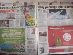 Habertürk Günlük Cumartesi Gazetesi - 3 Nisan 200 - Saadet Işıl Aksoy - Tuğba Büyüküstün - Tamer Yılmaz - Koray Erkaya - Tuna Kiremitçi - Erkekler İşe Böyle Gidecek - Behzat Gerçeker - Avrupa Romanları Sistemli Şekilde Kısırlaştırıldı - Futbolcular Hangi Dizileri İzliyor? - Servet Çetin - Semih Şentürk - Selçuk İnan - Egzotik Keyif Bangkok - Uzay Yolculuğu İçin 16 Araç - Uzay Limanı Yakında Bitecek - Fikri Hür Vicdanı Hür Bir Yazarım! - Fırlama Oyunları Hep Seveceğim - Allah'tan Ümit Kesilmez - Erkek Modası Nereye Gidiyor? - Elegan İtalyan İstanbul'a Geldi - Otizmin Gülen Yüzleri - Mutluyum Demek Ayıp - Motorculara Bahar Rotası - Rihanna'yla Sahneye Çıkmak İsteirm - 2 Gün 2 Gece Eğlence Hafta Sonu Ne Yapsak - Herkes İçsin ve Kutlasın - Katmandu'da 11 Sene - Elif Köksal fotoğraf ve haberi - Tam Takım Gazete