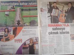 Habertürk Günlük Cumartesi Gazetesi - 3 Nisan 200 - Saadet Işıl Aksoy - Tuğba Büyüküstün - Tamer Yılmaz - Koray Erkaya - Tuna Kiremitçi - Erkekler İşe Böyle Gidecek - Behzat Gerçeker - Avrupa Romanları Sistemli Şekilde Kısırlaştırıldı - Futbolcular Hangi Dizileri İzliyor? - Servet Çetin - Semih Şentürk - Selçuk İnan - Egzotik Keyif Bangkok - Uzay Yolculuğu İçin 16 Araç - Uzay Limanı Yakında Bitecek - Fikri Hür Vicdanı Hür Bir Yazarım! - Fırlama Oyunları Hep Seveceğim - Allah'tan Ümit Kesilmez - Erkek Modası Nereye Gidiyor? - Elegan İtalyan İstanbul'a Geldi - Otizmin Gülen Yüzleri - Mutluyum Demek Ayıp - Motorculara Bahar Rotası - Rihanna'yla Sahneye Çıkmak İsteirm - 2 Gün 2 Gece Eğlence Hafta Sonu Ne Yapsak - Herkes İçsin ve Kutlasın - Katmandu'da 11 Sene - Elif Köksal fotoğraf ve haberi - Tam Takım Gazete