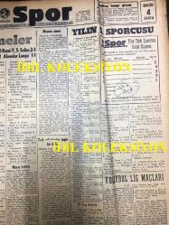GÜNLÜK SPOR GAZETESİ - 30 ARALIK 1957 - FENERBAHÇE, BEŞİKTAŞ OFSAYTTAN BİRER GOLLE 1-1 BERABERE KALDILAR - ATİLLA KARSAN - YILIN 5 SPORCUSU, LEFTER, METİN OKTAY, TURGAY ŞEREN - TARHAN KUPASINI FENERBAHÇE KAZANDI - VOLEYBOL LİG MAÇLARI - 1957 GOL KRALLIĞI, METİN OKTAY -YAPI VE KREDİ BANKASI, 20 APARTMAN DAİRESİ TALİHLİLERİ - 3,5 YÜREKLİ ŞERİF CONES - HENRİCOS SİLVANIN GOLLERİ - YEDİ SAAT SÜREN DÜNYANIN EN UZUN BOKS MAÇI - KRİSTAL DROPS - ADALETSPOR 2 - 0 HACETTEPE - KOŞALAY KUPASI - ATATÜRK KIR KOŞUSUNDA BİR HADİSE - KÜLTÜRSPOR MANİSA'DA GALİP - AMATÖR KÜMELER