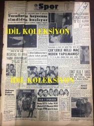 GÜNLÜK SPOR GAZETESİ - 31 ARALIK 1957 - GALATASARAY, FENERBAHÇE MAÇI - BEŞİKTAŞ İLE VEFASPOR YARIN OYNUYORLAR - MİTHATPAŞA STADININ GENİŞLETİLMESİ - ÇEK'LERLE MİLLİ MAÇ NEDEN YAPILMAMIŞ? - İKİNCİ KÜME KOMİTESİ - VEFA KULÜBÜ - YILIN 5 SPORCUSU, LEFTER, METİN OKTAY, TURGAY ŞEREN - MEHMET LUMA - 1957 TÜRK ATLETİZMİNE TOPLU BİR BAKIŞ - T. HEZENCİOĞLU - 3,5 YÜREKLİ ŞERİF CONES, MAD DOCKS - RUS MİLLİ FUTBOL TAKIMI DÜNYA ŞAPİYONASINA ESASLI BİR ŞEKİLDE HAZIRLANIYOR - YILBAŞI KOŞUSU - ŞEKERBANK YIL SONU ÇEKİLİŞİ - KLOROFİL RADYOLİN - TÜRKİYE FERDİ BOKS SEÇMELERİ