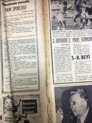 GÜNLÜK SPOR GAZETESİ - 31 ARALIK 1957 - GALATASARAY, FENERBAHÇE MAÇI - BEŞİKTAŞ İLE VEFASPOR YARIN OYNUYORLAR - MİTHATPAŞA STADININ GENİŞLETİLMESİ - ÇEK'LERLE MİLLİ MAÇ NEDEN YAPILMAMIŞ? - İKİNCİ KÜME KOMİTESİ - VEFA KULÜBÜ - YILIN 5 SPORCUSU, LEFTER, METİN OKTAY, TURGAY ŞEREN - MEHMET LUMA - 1957 TÜRK ATLETİZMİNE TOPLU BİR BAKIŞ - T. HEZENCİOĞLU - 3,5 YÜREKLİ ŞERİF CONES, MAD DOCKS - RUS MİLLİ FUTBOL TAKIMI DÜNYA ŞAPİYONASINA ESASLI BİR ŞEKİLDE HAZIRLANIYOR - YILBAŞI KOŞUSU - ŞEKERBANK YIL SONU ÇEKİLİŞİ - KLOROFİL RADYOLİN - TÜRKİYE FERDİ BOKS SEÇMELERİ