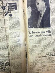 GÜNLÜK SPOR GAZETESİ - 31 ARALIK 1957 - GALATASARAY, FENERBAHÇE MAÇI - BEŞİKTAŞ İLE VEFASPOR YARIN OYNUYORLAR - MİTHATPAŞA STADININ GENİŞLETİLMESİ - ÇEK'LERLE MİLLİ MAÇ NEDEN YAPILMAMIŞ? - İKİNCİ KÜME KOMİTESİ - VEFA KULÜBÜ - YILIN 5 SPORCUSU, LEFTER, METİN OKTAY, TURGAY ŞEREN - MEHMET LUMA - 1957 TÜRK ATLETİZMİNE TOPLU BİR BAKIŞ - T. HEZENCİOĞLU - 3,5 YÜREKLİ ŞERİF CONES, MAD DOCKS - RUS MİLLİ FUTBOL TAKIMI DÜNYA ŞAPİYONASINA ESASLI BİR ŞEKİLDE HAZIRLANIYOR - YILBAŞI KOŞUSU - ŞEKERBANK YIL SONU ÇEKİLİŞİ - KLOROFİL RADYOLİN - TÜRKİYE FERDİ BOKS SEÇMELERİ