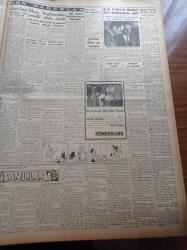 Cumhuriyet Gazetesi - 20 Eylül 1952 - Celal Bayar'ın İnkılabımıza Çorumlulara Veciz Hitabesi - Mareşal Tito Balkanlar Fethedilemez Bir Kale Halini Alıyor - Üçüncü Milletlerarası Basketbol Turnuvası - Amerika Hava Bakanı Finletter Bir Heyetle Birlikte Türkiye'ye Geliyor - Güreş Şampiyonumuz Yaşar Doğu'nun Cesareti - Zabıta Sarıyer Cinayetinin Failini Tesbit Etti - Kasım Gülek Askeri Mahkemeye Çağrıldı - İsmet İnönünün Büstü Tamir Dolasıyla Kaldırılmış - Afganistan Sovyet Notasını Reddetti - Devlet Demiryolları Umum Müdürü Zihni Üner - İpana Diş Macunu - Beograd S.K Takımı Bugün Galatasaray'la Karşılaşacak - Yüzme Şampiyonu Nehirde Boğuldu - Günün Resimleri - Siemens Perihan Altındağ'ın Radyosudur - Turner Diesel Traktörleri - Sabite Tur Gülerman Beyaz Parkta - Volvo T31 Traktör - Atomik Saatleri - Viktorya Dolmakalemleri- Duralex Sofra Takımları Gelmiştir