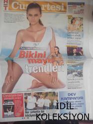Habertürk Günlük Cumartesi Gazetesi - 1 Mayıs 2010 - Göksel - Harry Connick JR - Nazenin Tokuşoğlu - Plaj Vakti Geldi Çattı - Bikini ve Mayo Trendleri - Yasemin Candemir - Rihanna - Şükrü Dudu - Mark Twain Hayranlarını Öldürmek Hafif mı Kalır? - Gezginler ve Gurmelerden Öneriler - Cennette Miyim ne? - Fırtına'da Rafting Heyecanı - A350'nin Kabini Şekilleniyor - Güntay Şimşek - Sanki Bir Yol Ayrımındayım - Şişmanların Kralı Botero Pera'da - Fernando Botero - Sade, Vintage Modern - Vücut Tipinize Göre Seçin - İş Kadınının Çantası - Doğaya Yüzde Yüz Saygılı Mobilyalar - Taksim 1 Mayıs Meydanı - Olaylı Meydan - İskoçya'nın Milli Şairi Burns'ü Okumak! - Ali Esad Göksel - Organizasyon İşleri Patlayacak - Önce Eğitim Sonra Seyahat - Çocuğunuz Evde Güvende Mi Sanıyorsunuz - Ebeveyn ve Bakıcılar Dikkat!  -Yeni Sinatra İstanbul'da - Harry Connick - Omo Deterjan Reklamı fotoğraf ve haberi - Tam Takım Gazete