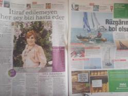 Habertürk Günlük Cumartesi Gazetesi - 10 Temmuz 2010 - Dünyanın 22 Modern Harikası - Hakan Kıran - Aşırı Kilo Belirtisi Olabilir - Çocuklar İçin Yaz Okulu Rehberi - Sıradışı Gelinlikler - Kupanın Arka Sokakları - Torunu Tecavüze Uğrayan Büyük Anneler - Vuvuzela Gürültü Değil, Ekmek Parası - Rus ve Çinli Uçaklar Uçuşa Hazır - Güntay Şimşek - İtiraf Edilemeyen Her Şey Bizi Hasta Eder - Rüzgarınız Bol Olsun-  Vira Yatçılık - Lemon Sailing School - Hafta Sonunda Çeşme Alaçatı - Boşanmak Bulaşıcı Mıdır? - Can Tanrıyar - Yeşim Varol Şen - Füsun Önal - Ahmet Bayer - Berna Laçin - Can Gürzap - Derya Baykal - 2010'un Gelinleri - Model Seçerken Nelere Dikkat Etmeli - Smokin Giymenin İncelikleri - Bir Mimarı Anlamak İçi Bazen 100 Yıl Geçmesi Gerekiyor - Motorcuları Buluşturan Festival - Yaz Okulu Rehberi - Modern Şaheserler - Cumartesi Gecesi Ateşi - Semerkant'ta topik Peşinde - Ali Esad Göksel fotoğraf ve haberi - Tam Takım Gazete