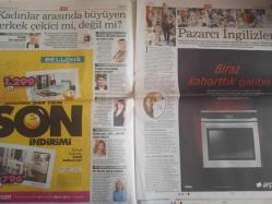 Habertürk Günlük Cumartesi Gazetesi - 30 Ekim 2010 - Kızartma Değil Izgara ile 11 Kilo - Yeşili Sev Çevreci Giyin - Kebapçı Türklerin Genlerinde Balık Yok - Kadınlarla Büyüyen Erkek Çekici Değil mi? - Sevim Gözay - Vatan Şaşmaz - Seray Sever - Funda Özkalyoncuoğlu - İnci Yeşilyurt - Pazarcı İngilizler - Türk Cazcı - Takılarınızı Kendiniz Tasarlayın - Göbeğini Küçültmek İsteyen 7 Öğün Yesin - İspanya'nın Işığı Toledo - Bana Kravatını Göster - Modada Yeşil Alarm - Master'lı Su Topçu - Çocuklar İçin Güvenli Seyahat - Etçi ve Kebapçı Türkler Çok Az Balık Yiyor - Fiyatları Düşüreceğiz - 2 Gün 2 Gece Eğlence Hafta Sonu Ne Yapsak? - Barbun'un Macerası - Michael Stipe - Popstardan Çok İnsanım fotoğraf ve haberi - Tam Takım Gazete