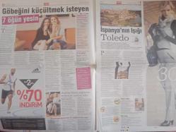 Habertürk Günlük Cumartesi Gazetesi - 30 Ekim 2010 - Kızartma Değil Izgara ile 11 Kilo - Yeşili Sev Çevreci Giyin - Kebapçı Türklerin Genlerinde Balık Yok - Kadınlarla Büyüyen Erkek Çekici Değil mi? - Sevim Gözay - Vatan Şaşmaz - Seray Sever - Funda Özkalyoncuoğlu - İnci Yeşilyurt - Pazarcı İngilizler - Türk Cazcı - Takılarınızı Kendiniz Tasarlayın - Göbeğini Küçültmek İsteyen 7 Öğün Yesin - İspanya'nın Işığı Toledo - Bana Kravatını Göster - Modada Yeşil Alarm - Master'lı Su Topçu - Çocuklar İçin Güvenli Seyahat - Etçi ve Kebapçı Türkler Çok Az Balık Yiyor - Fiyatları Düşüreceğiz - 2 Gün 2 Gece Eğlence Hafta Sonu Ne Yapsak? - Barbun'un Macerası - Michael Stipe - Popstardan Çok İnsanım fotoğraf ve haberi - Tam Takım Gazete