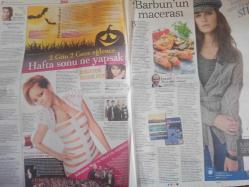 Habertürk Günlük Cumartesi Gazetesi - 30 Ekim 2010 - Kızartma Değil Izgara ile 11 Kilo - Yeşili Sev Çevreci Giyin - Kebapçı Türklerin Genlerinde Balık Yok - Kadınlarla Büyüyen Erkek Çekici Değil mi? - Sevim Gözay - Vatan Şaşmaz - Seray Sever - Funda Özkalyoncuoğlu - İnci Yeşilyurt - Pazarcı İngilizler - Türk Cazcı - Takılarınızı Kendiniz Tasarlayın - Göbeğini Küçültmek İsteyen 7 Öğün Yesin - İspanya'nın Işığı Toledo - Bana Kravatını Göster - Modada Yeşil Alarm - Master'lı Su Topçu - Çocuklar İçin Güvenli Seyahat - Etçi ve Kebapçı Türkler Çok Az Balık Yiyor - Fiyatları Düşüreceğiz - 2 Gün 2 Gece Eğlence Hafta Sonu Ne Yapsak? - Barbun'un Macerası - Michael Stipe - Popstardan Çok İnsanım fotoğraf ve haberi - Tam Takım Gazete