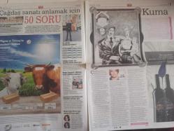 Habertürk Günlük Pazar Gazetesi - 7 Kasım 2010 - Aldatmak Kışın Evde Cam Açmaya Benzer - Kathy Hartly - Mel Gibson - Hutton Gibson - Sinan Genim - AKM Yıkılmalı Çok Kötü Bir Bina - Jamie Oliver - Kaybedenler Kulübü Setinden Bildiriyorum! - Kadınlar Oy Attığı Parti Kazanınca Ne Yapar? - Aşye Öze Karasu - Çağdaş Sanatı Anlamak İçin 50 Soru - En Pahalı Sanatçılar Kimdir? - Sanatçılar eserlerine İsim Bulmakta Zorlanır mı? - Elif Şafak - Türkler İyi Uyku Çeker - Mutfak Fobisi Olanlara Jamie Oliver - Dolapta Bulunması Gerekenler - Evlilik İçin İdeal Sıcaklık 24-29 Derece - 2010'un En İyileri - Nazi Mimarisinin Kalıntısı AKM Yıkılsın - Ölümü Göze Almıştım - Voleybolcunun Ev Hali - Şakasız Olmaz - Oğlum Perişan Halde - Vatikan Katolikliği Ortadan Kaldırmak İstiyor - Tüm Bu Olanlar Manyakça - Yetenek Sizsiniz Kaldığı Yerden - Güntay Şimşek - Oylum Talu - Recep İvedik - Merhaba Dünyalı - Ali Poyrazoğlu fotoğraf ve haberi - Tam Takım Gazete