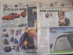 Habertürk Günlük Pazar Gazetesi - 7 Kasım 2010 - Aldatmak Kışın Evde Cam Açmaya Benzer - Kathy Hartly - Mel Gibson - Hutton Gibson - Sinan Genim - AKM Yıkılmalı Çok Kötü Bir Bina - Jamie Oliver - Kaybedenler Kulübü Setinden Bildiriyorum! - Kadınlar Oy Attığı Parti Kazanınca Ne Yapar? - Aşye Öze Karasu - Çağdaş Sanatı Anlamak İçin 50 Soru - En Pahalı Sanatçılar Kimdir? - Sanatçılar eserlerine İsim Bulmakta Zorlanır mı? - Elif Şafak - Türkler İyi Uyku Çeker - Mutfak Fobisi Olanlara Jamie Oliver - Dolapta Bulunması Gerekenler - Evlilik İçin İdeal Sıcaklık 24-29 Derece - 2010'un En İyileri - Nazi Mimarisinin Kalıntısı AKM Yıkılsın - Ölümü Göze Almıştım - Voleybolcunun Ev Hali - Şakasız Olmaz - Oğlum Perişan Halde - Vatikan Katolikliği Ortadan Kaldırmak İstiyor - Tüm Bu Olanlar Manyakça - Yetenek Sizsiniz Kaldığı Yerden - Güntay Şimşek - Oylum Talu - Recep İvedik - Merhaba Dünyalı - Ali Poyrazoğlu fotoğraf ve haberi - Tam Takım Gazete