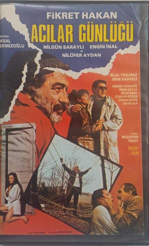 ACILAR GÜNLÜĞÜ YERLİ FİLM BETAMAX Efemera kitantik  