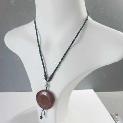 Vintage Akik Taşı Şans Tılsımı Kolye