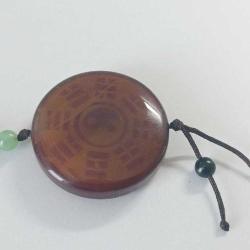 Vintage Akik Taşı Şans Tılsımı Kolye