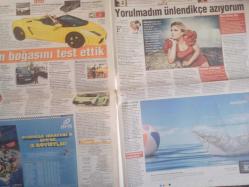 Habertürk Günlük Pazar Gazetesi - 11 Temmuz 2010 - Erman Kunter - Milletvekili Olabilirdim - Bisikletle Kıtaları Aşıyorlar - Rüya Test Sürüşü - Gürsel Tekin - Hiç Kimseye Hediye Almadım - Bettina Machler - Kim Daha İyi, Bettina mı Alara mı? - Alara Uzan - Ronnie Wood - Adsız Alkolikler Toplantısı'na Katılıyorum - Tokso'su Çok Olan Kupayı Alır - Ragbi Uğruna 25 Bin Kilometre Pedal Basacaklar - Jodie Burton - Ten Uyumu Yoksa Aynı Evde Yaşanmaz - Siyasetçi İyi Şeyler Giymeli İyi Şeyler Yemeli - Miskinliğe Övgü - Elif Şafak - Kayınpederim Osmanlı Kökeniyle Böbürlenmez - Okyanus Kıyısında Balık Yemeyi Çok Seviyoruz - Gripin Demokrasiyle Yönetiliyor - Hayko Cepkin - İtalyan Boğasını Test Ettik - Yorulmadım Ünlendikçe Azıyorum - Gmail'in Var mı Derdin Var! - Gece ve Gündüz Filmi - Eskişehir ile Bitlis Karşı Karşıya  Hollywood'un Sevilmeyen Adamı fotoğraf ve haberi - Tam Takım Gazete