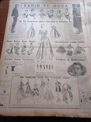 Cumhuriyet Pazar Gazetesi - 5 Ekim 1952 - Eski Mısır Kralı Faruk Capri Adasında Nasıl Yaşıyor - Profesör Armas Salonen Bir Alim Olarak Türkiye'ye Aşık Olarak Ayrıldı - Nuyan Yiğit - Haftanın Şakaları Yazan Burhan Felek - Bizim Yıldızlar Gül Güney - Sinema En Güzel Türk Filmleri Seçilecek - Efelerin Efesi Yakında Gösteriliyor - Katherine Hepburn- Can Yoldaşı Filmi - Cahid Irgad - Zarah Leander Tekrar Perdede - Fox Stüdyosunda Masa Üzerindeki Rakı Şişesi - Danielle Delorme - Ursula Thiess - Hikaye Ölüm Karşısında - Kadın Ev Moda - Zehirli Gazlara Çare Aranırken Yeni Bir İlaç Bulundu - Feyyaz Tokar - Ses Duvarı Denen Şey Nedir - Dodge Otomobillerinin Fabrikatörü Evlenmek İstediği Kızı Alamadı - Gregg Sherwood - Ernest Jones Adında Bir İngiliz Golf Şampiyonu - Çöpçatanlık Eden Şapka