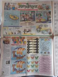 Takvim Magazin Gazetesi - 4 Haziran 1998 - Demet Akalın - Aşk Santajı - İbrahim Kutluay - Utanmaz Jigolo - Don Johnson 70 Yaşındaki Trilyoner Bir Kadınla Yaşamaya Başlayınca Melanie Griffith Küplere Bindi - Sibel Alaş - Atilla Atasoy - Türkan Şoray - Murat Göğebakan - Atilla Atasoyy - Leonardo Di Caprio - Şebnem Ferah Albüm Hazırlıyor - Erkin Koray Albümle Geliyor - Maydanoz Çizgi Romanı - Çocuklar İçin Bulmaca - Dev Çengel Bulmaca - Beton Dev - Karaoğlan Bozkaşı - 007 James Bond - Kahraman Şerif - Yasmin - Teksas'a Dönüş Çizgi Romanı - Yıldız Falı - Cinsel Yaşam ve Sağlık - Neden Niçin Nasıl? - Mide Yanmasına Karşı Önlemler - Güzel Bacaklara Sahip Olmak İçin - Alternatif - Tuğçe Akdur - Farklı Gruplar - Kudret Şandra fotoğraf ve haberi - Tam Takım Gazete