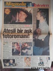 Takvim Magazin Gazetesi - 29 Ekim 1998 - Ateşli Bir Aşk Fotoromanı! - Feyyaz Uçar - Suzanna - Zeyno Gönenç Geçmişe Sünger Çekti - Mehtap Saraç Ben de Vücudumu Kullanıyorum Ama Kimseyle Yatmıyorum Diyor - Maydanoz Çizgi romanı - Çocuklar İçin Bulmaca - Kudret Şandra - Karaoğlan Fırad'ı Sahipleri - 007 James Bond - Kahraman Şerif -- Süper Sokak Savaşçısı - 3x3 Göz Çizgi Romanları - Yıldız Falı - Eyşan Özhim Altın Çağını Yaşıyor - Sibel Can - Sevginin Bedefi Fotoromanı - Sevgilisini Kardeşiyle Kamufle Yetti - Uzak Dostlarımıza Selam - Türkan Şoray blue Gibiydi fotoğraf ve haberi - Tam Takım Gazete
