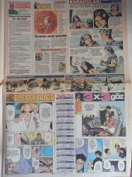 Takvim Magazin Gazetesi - 29 Ekim 1998 - Ateşli Bir Aşk Fotoromanı! - Feyyaz Uçar - Suzanna - Zeyno Gönenç Geçmişe Sünger Çekti - Mehtap Saraç Ben de Vücudumu Kullanıyorum Ama Kimseyle Yatmıyorum Diyor - Maydanoz Çizgi romanı - Çocuklar İçin Bulmaca - Kudret Şandra - Karaoğlan Fırad'ı Sahipleri - 007 James Bond - Kahraman Şerif -- Süper Sokak Savaşçısı - 3x3 Göz Çizgi Romanları - Yıldız Falı - Eyşan Özhim Altın Çağını Yaşıyor - Sibel Can - Sevginin Bedefi Fotoromanı - Sevgilisini Kardeşiyle Kamufle Yetti - Uzak Dostlarımıza Selam - Türkan Şoray blue Gibiydi fotoğraf ve haberi - Tam Takım Gazete