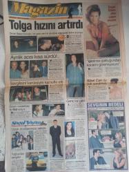 Takvim Magazin Gazetesi - 29 Ekim 1998 - Ateşli Bir Aşk Fotoromanı! - Feyyaz Uçar - Suzanna - Zeyno Gönenç Geçmişe Sünger Çekti - Mehtap Saraç Ben de Vücudumu Kullanıyorum Ama Kimseyle Yatmıyorum Diyor - Maydanoz Çizgi romanı - Çocuklar İçin Bulmaca - Kudret Şandra - Karaoğlan Fırad'ı Sahipleri - 007 James Bond - Kahraman Şerif -- Süper Sokak Savaşçısı - 3x3 Göz Çizgi Romanları - Yıldız Falı - Eyşan Özhim Altın Çağını Yaşıyor - Sibel Can - Sevginin Bedefi Fotoromanı - Sevgilisini Kardeşiyle Kamufle Yetti - Uzak Dostlarımıza Selam - Türkan Şoray blue Gibiydi fotoğraf ve haberi - Tam Takım Gazete