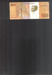 500 KWANZAS BANCO NACIONAL DE ANGOLA