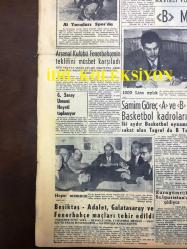 GÜNLÜK SPOR GAZETESİ - 12 MART 1957 -Tonguç futbol karikatürleri- Sana margarin reklamı-ORDU TAKIMI ROMANYA'YA VARDI - AT YARIŞLARI - B MİLLİ TAKIMI AÇIKLANDI - GALATASARAY UMUMİ HEYETİ TOPLANIYOR - SAMİM GÖREÇ - BEŞİKTAŞ, ADALET, GALATASARAY, FENERBAHÇE MAÇLARI TEHİR EDİLDİ - KARAGÜMRÜK BULGARİSTAN'A GİDİYOR - 3,5 YÜREKLİ ŞERİF CONES, MADDOCKS - KAZAN TÖRENİ, AZİZ NESİN - BEYNELMİLEL ÜNİVERSİTELER SPOR FEDERASYONUNA AZA KABUL EDİLDİK - CAROL DAY - İSTANBUL SERBEST GÜREŞ BİRİNCİLİKLERİ - KİT KARSON - İNGİLTERE LİG MAÇLARI - AMERİKAN DONANMASININ MAÇLARI