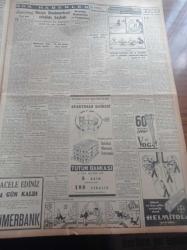 Cumhuriyet Gazetesi - 3 Ekim 1952 - Amiral McCormik Dün Sabah Ankara'ya Geldi - İran İngiltere İle Münasebeti Kesiyor - Japonya'da Kızılların Hezimeti - Amerika'da Seçim Kampanyası - Celal Bayar Murguldan Kars'a Hareket Etti - Göçmen Evlerinin Tevziine Başlandı - İsmet İnönünün Ege Seyahati - Stalin'in Hayali - Bizansın İçyüzü Yazı Dizisi - Rusya Danimarkayı Tehdide Başladı - Yunus Nadi Mükâfatı Karikatür Müsabakası - Burhan Felek - Vog Naylon - Medrano Sirkinin Çadırı Satılıyor - Geçmişte Büyük Cinayetler Yazı Dizisi - Hamiyet Yüceses - Hasan Oktay Gecesi - Lig Maçlarında Aksayan Noktalar - Mürüvvet Sim - Perihan Altındağ Sözeri - Yeni Radar Cihazı - Günün Resimleri - Sümerbank - Antifar Gözlükleri - Savaş Çil İlacı - Ericsson Elektrik Sayaçları - Brasso Maden - G.E.C Pilli Radyo Ve Bataryaları - Ferdi Tayfur Beyaz Parkta - İsolan Dürbünleri - Odeon Mağazaları