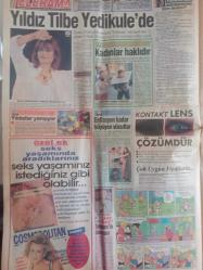 Sabah Telerama Magazin Gazetesi - 5 Eylül 1994 - Yalan Rüzgarı Başlıyor - Zeki Alasya - Metin Akpınar - Süper Konser - Ayhan Aşan Coşturacak Güllü Oynatacak - Erdoğan Sevgin - İbrahim Tatlıses ile ''Maksat Muhabbet'' - Yıldız Tilbe Yedikule'de - Kadınlar Haklıdır - Enflasyon Kadar Büyüyen Vücutlar - AdnanŞenses - Kim Birinci? - Boncuk - Bizim Aile Çizgi Romanları - İşe başvuru Mektubu Nasıl Yazılmalı? - Meltem Pusat - Astroloji - Mutfaktaki 2. Eliniz - Bana Sevdiğini Söyle Çizgi Romanı - Süleyman Turan - Kadir İnanır'ın Unutulmaz Filmi - Akşam Filmleri - Sabah Filmleri - Telerama Program fotoğraf ve haberi - Tam Takım Gazete
