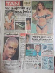TAN Magazin Gazetesi - 17 Haziran 1986 -Demli çay yapamıyor”diye kocasının kardeşine kaçtı haberi-Özal”Piknik Adam”haberi-Sünnetsiz olmaz haberi- Özcan Köknel - Neşe Aksoy - Uwe Gansel - Sevgi Köprülü - Kemal Kara - Hayırsız Sevim'in Yediği Naneye Bak! - Erdal İnönü - Karınızın Her Ay Çektiklerini Biliyor Musunuz? - Yastık Altına dönüş - Minik Jesse, Doktorları Hayrete Düşürdü - SOL'da Gözler Peru'da - Genç Kız Kalbi - Bizim Aile Çizgi Romanı - Küçük İlanlar - Artiz Ferit'in Figüranları - Ahmet Silvanlı - Neriman Demet - İlhan Daner - Abdullah Şahin - Stankoviç İki Yıl Daha Beşiktaş'ta - Durakoğlu Çizgi Romanı - Bir Tutam Gökyüzü - İzzet Altınmeşe - Bahar Öztan Hem İçini Hem Dışını Döktü - İşte İnsanların İçindeki Canavar - Hırçın Kadir İnanır - Uykucu Tarık Akan -  Kızın Bacağını Vites Sandı Çukuru Boyladı fotoğraf ve haberi - Tam Takım Gazete