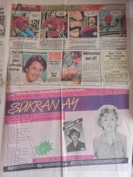 TAN Magazin Gazetesi - 17 Temmuz 1986 - 212 Okurumuzu Milyoner Yaptık - Burçin Orhon - Nuri Bozkurt - Hülya Babaç'ın Göbeğine Jiletle İmzasını Attı - Ameliyattan Korkuyorum - Aşık Olan Eşinize Karşı Anlayışlı Olun - İnönü Atakta - Erdal İnönü - Çocuğu Olmayan Kadın Çocuk Kaçırmaya Kalktı - Bülent Ecevit - Ümit Bakar - Osman Özkaradeniz - Genç Kız Kalbi - Bizim Aile Çizgi Romanları - Mahsun Kırmızıgül - Artiz Ferit'in Figüranları - Ercan Turgut - Atıcılarımız Gümrükte Kadın İç Çamaşırları ile Yakalandı - Galatasarlı Öner İşini Biliyor - Durakoğlu Çizgi Romanı - Ölüm Çetesinin Peşinde - Televizyon Yeni Çifti - Şükran Ay - Sevgi Çelik - Melek Balova - Leyla Açkan - Aslan Sütüne Yumuldu İçi Yandı Yamuldu - Ezgi Anıl - Nilas Sherman - Ahmet Aslantürk Sevgilisi ile Yakalandı fotoğraf ve haberi - Tam Takım Gazete