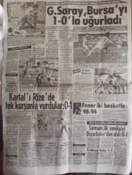 TAN Magazin Gazetesi - 13 Ekim 1986 - Selami Akın - Adem Sarı - Gülşen Ayık - Serpil Çakmaklı - Bahar Öztan - Türkan Abamor - Mehmet Pamukkaya - Tilki Manto - Nihat Tepe - Mehmet Korkmaz - Mercedes Benz Reklamı - Turgut Özal. Bedrettin Dalan'ı Alkışladı - Hem Savundu, Hem Saldırdı - Güne Bakış - Avrupa'nın Gözü İnönü'de - Aşk İmparatoriçesi Theodora - Örümcek Adam - Genç Kız Kalbi Çizgi Romanları - Ferdi Tayfur - Artüz Ferit'in Figüranları - 60 Yaşında Bir Bakire İle Evlendi - Şükran Ay - Galatasaray, Bursa'yı 1-0'la Uğurladı - Kanlı Aşk Durakoğlu Çizgi Romanı - En Büyük Vestel Kampanyası Reklamı - Olcay Zaimgil - Utangaç Angela Güneşi Sırtına Depo Etti - Gizem Çağla - Ahmet Bahçeci - Muzaffer Lök - Esrarı Çeken Pelin Duruşmaya Çıkamadı - Halil Ekleyen ''Meşhur Olmak İstemiyorum'' diyor fotoğraf ve haberi - Tam Takım Gazete