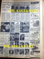 GÜNLÜK SPOR GAZETESİ - 24 MART 1957 - FENERBAHÇE BEŞİKTAŞ MAÇI - KLÖBX LOKALİ - EDİP AKIN, GAZETECİ - GALATASARAY 6 - 1 KASIMPAŞA, GOLLERİN 4'ÜNÜ METİN OKTAY ATTI - REKTÖRLÜK KUPASI - FENERBAHÇE TARİHİ - 3,5 YÜREKLİ ŞERİF CONES - VADEŞ - TÜMSUBANK REKLAMI - VITTORIA STADI - KRİSTAL GAZİNOSU, MİNE COŞKUN - TÜRKİYE KREDİ BANKASI REKLAMI - TAMEK SALÇA REKLAMI - İŞ BANKASI REKLAMI - KRİSTAL GAZİNOSU, ATEŞ BÖCEKLERİ, ADNAN ŞENSES, NİGAR ULUERER, ÖZCAN TEKGÜL, YILDIZ ERDEM, FAHRUNİSA SOLMAZ, PERİHAN ALTINDAĞ SÖZER - GENERAL ELECTRIC