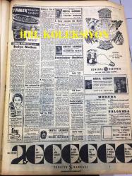GÜNLÜK SPOR GAZETESİ - 24 MART 1957 - FENERBAHÇE BEŞİKTAŞ MAÇI - KLÖBX LOKALİ - EDİP AKIN, GAZETECİ - GALATASARAY 6 - 1 KASIMPAŞA, GOLLERİN 4'ÜNÜ METİN OKTAY ATTI - REKTÖRLÜK KUPASI - FENERBAHÇE TARİHİ - 3,5 YÜREKLİ ŞERİF CONES - VADEŞ - TÜMSUBANK REKLAMI - VITTORIA STADI - KRİSTAL GAZİNOSU, MİNE COŞKUN - TÜRKİYE KREDİ BANKASI REKLAMI - TAMEK SALÇA REKLAMI - İŞ BANKASI REKLAMI - KRİSTAL GAZİNOSU, ATEŞ BÖCEKLERİ, ADNAN ŞENSES, NİGAR ULUERER, ÖZCAN TEKGÜL, YILDIZ ERDEM, FAHRUNİSA SOLMAZ, PERİHAN ALTINDAĞ SÖZER - GENERAL ELECTRIC