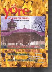 YÖRE Aylık Kültür Dergisi sayı: 107 edirne yeni sarayı, cihannüma kasrı