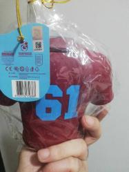 Trabzonspor forma futbolcu model plastik Sıfır paketli kumbara koleksiyon Antika Dekor Hediye Obje Figür Oyuncak Biblo aksesuar vintage süs nostalji tasarım hobi eğlence