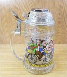 Antika - VİNTaGe KAPAĞI ZİLLİ ALMAN BiRa BaRDaĞı.....Tankart - kitantik - kitaLog