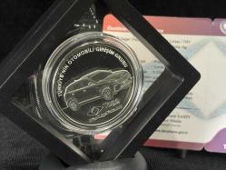 Darphane TOGG Türkiye'nin Otomobili Girişimi Grubu Sertifkalı Darphane Gümüş Hatıra Parası Standlı