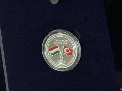 Darphane 2024 Türk Macar Kültür Yılı Gümüş Hatıra Para Sertifkalı Ahşap Kutulu