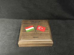 Darphane 2024 Türk Macar Kültür Yılı Gümüş Hatıra Para Sertifkalı Ahşap Kutulu