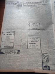 Cumhuriyet Gazetesi - 30 Ekim 1952 - Cumhuriyet Bayramı Bütün Yurdda Heyecanla Kutlandı - Cumhurbaşkanı Celal Bayar Atatürk'ün Muvakkat Kabrine Çiçek Koyuyor - Kızıl Şair Nazım Hikmet'in İstanbul'dan Nasıl Kaçtığı Nihayet Anlaşıldı - Sarıyer Cinayetinin Faili Osman İsimli Bir Er Yakalandı - Amerikan Seçimlerinde Cumhuriyet - Kore Tugayımızda Heyecanlı Kutlama Töreni - Hıfzıssıhha Enstitüsü Dün Açıldı - Kızılay'ın 75. Kuruluş Yıldönümü - Esad Tekeli - Suad Hayri Ürgüplü Vazifesi Başına Gitti - Denizaltılara Karşı Yeni Bir Müdafaa Silahı - Fransız Şarkıcı Tino Rossi'ye Legion D' honneur Nişanı Verildi - Bizansın İçyüzü Yazı Dizisi - Milli Piyango - Wagner'in Doğduğu Kasabanın Masalı - Taksim Beyoğluspor Maçı Yapılamadı - Mussolini'nin Torunu Evlendi - İstanbul'da Cumhuriyet Bayramı İntibaları - Çapamarka