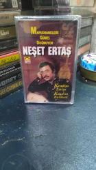NEŞET ERTAŞ - MAPUSHANELERE GÜNEŞ DOĞMUYOR - KENDİM ETTİM KENDİM BULDUM - AMBALAJLI - KASET [1988 Bey Plak - Raks baskısı]