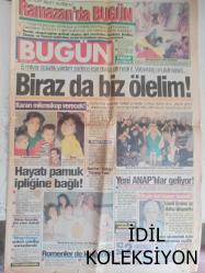 Bugün Magazin Gazetesi - 15 Mart 1991 - 5 Milyar Dolarlık Yardım Sadece Eşe Dosta Gitmesin! Vatandaş Unutulmasın! Rukiye Yavuz - Hayatı Pamuk İpliğine Bağlı! - Asiye Derdiçok - Meryem Unutmaz - Liseli Emine az Daha Ölüyordu - Romenler de Kırklandı! - Kayahan, Belkıs Akkale ve Harika Avcı Söylüyor - Atilla Arcan - Yalçın Menteş - Kibariye ve Sulukule - Neşe Toptaş - İşte Savaş Zengini - Hemen Seçim Şart - Bu Alevler Doğayı Boğuyor - Misketler Çıkarılınca Babaları Çok Sevindi - Tonton'un Keyfi Yerinde - Dişçi Koltuğunda Muhabbet Morali - Kovalamaca Kanlı Bitti - ''Zindana Atılan Mahkumun Canyoldaşı Fareler Olur!'' - Dündar Kılıç - Şimdi de Ramazan Zamları! - Madalyonun Tersi - Kapalı Gıdaya Rağbet Fazla - Fatih'in Fedaisi Kara Murat - Dişi Cengaver - Gizli Ajan Çizgi Romanları - Ferit Öngören fotoğraf ve haberi - Tam Takım Gazete