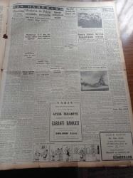 Cumhuriyet Gazetesi - 14 Kasım 1952 - Eisenhower'in Avrupa'ya Gelmesi Muhtemel - Celal Bayar'ın Bursa'da Tetkikleri - Yunan Seçimleri Ve Komünistler - Virginia Bruce Ve İpar İkinci Defa Evlendiler - Milli Eğitim Bakanı Tevfik İleri - Demokrat Parti Bir Beyaz Kitap Yayınladı - Tövbekar Yankesici Eşkıya Memed Eski Mesleğine Döndü - Memleket Röportajları Yazan Yaşar Kemal - Adnan Menderes'e Hediye Edilen Süpürge - Rita Hayworth Ve Yeni Kocası - Beşiktaş Fenerbahçe Maç Bileti Yüzünden Dün Hadiseler Oldu - Amerika'nın İlk Atom Denizaltısı Tamamlandı - Opera Binası Eğitim Binasına Verildi - Macar Futbol Yıldızı Szobel - Mesud Cemil'in 40. Yıl Jübilesi - Steyr Kamyonları - Süperflame Petrol Sobaları - Ericsson