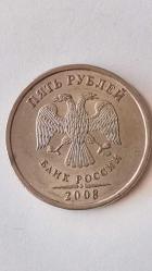 RUSYA 2008  5 RUBLE