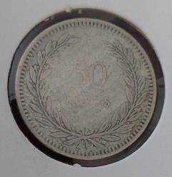 1948 GÜMÜŞ 50 KURUŞ ORİJİNAL MADENİ PARASI ŞŞŞŞ2B1 ÇOK TEMİZ NADİR