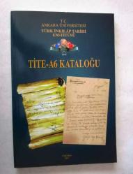Ankara Üniversitesi Türk İnkılap Tarihi Enstitüsü TİTE - A1-A2-A3-A4-A5-A6-A7-A8-A9-A10-A11 Kataloğu [11 ADET TAKIM]