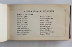 Ankara Lions Kulübü  / Kuruluş Tarihi 5 Nisan1964